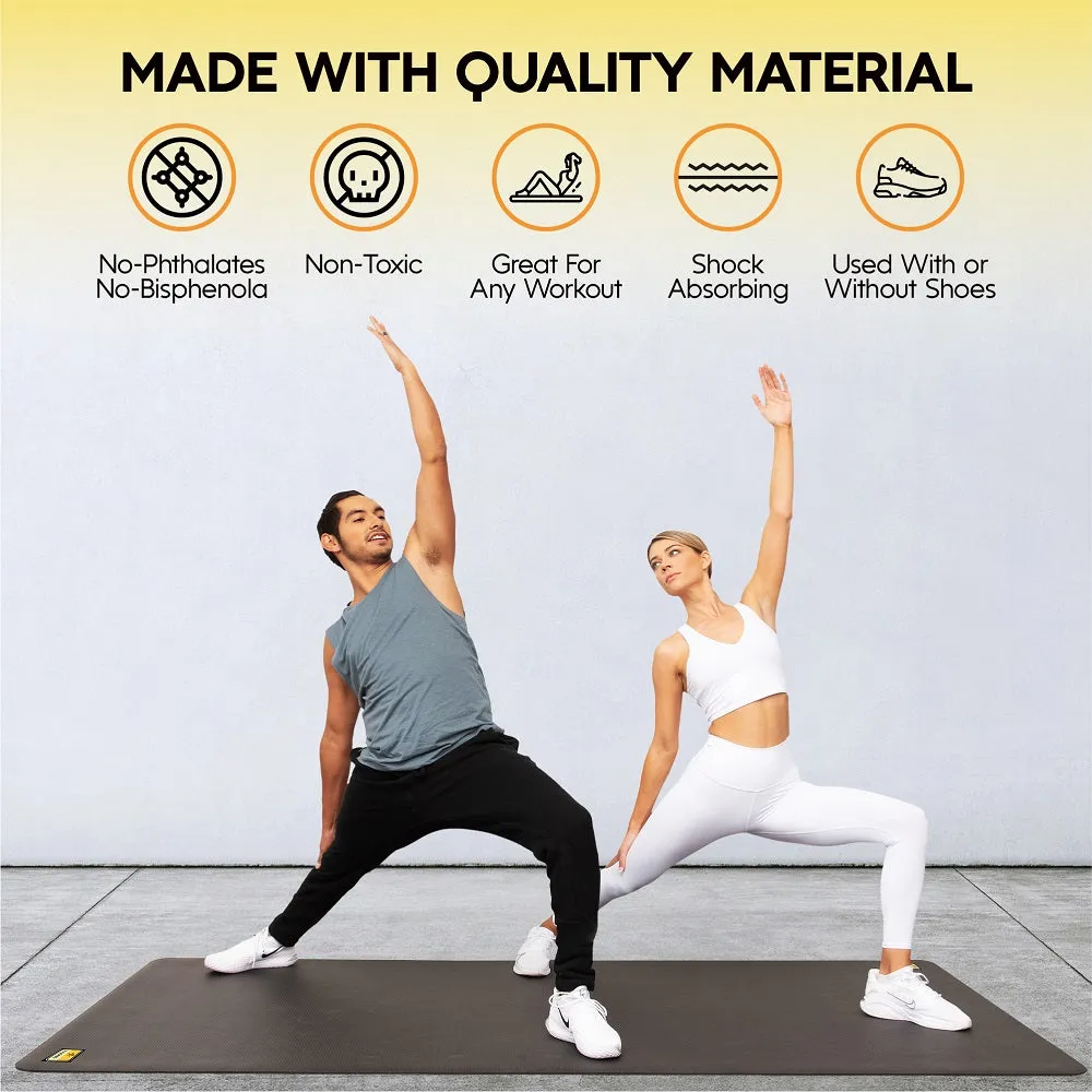 12' x 6' x 1/4" Exercise Mat - (72 Square Feet)