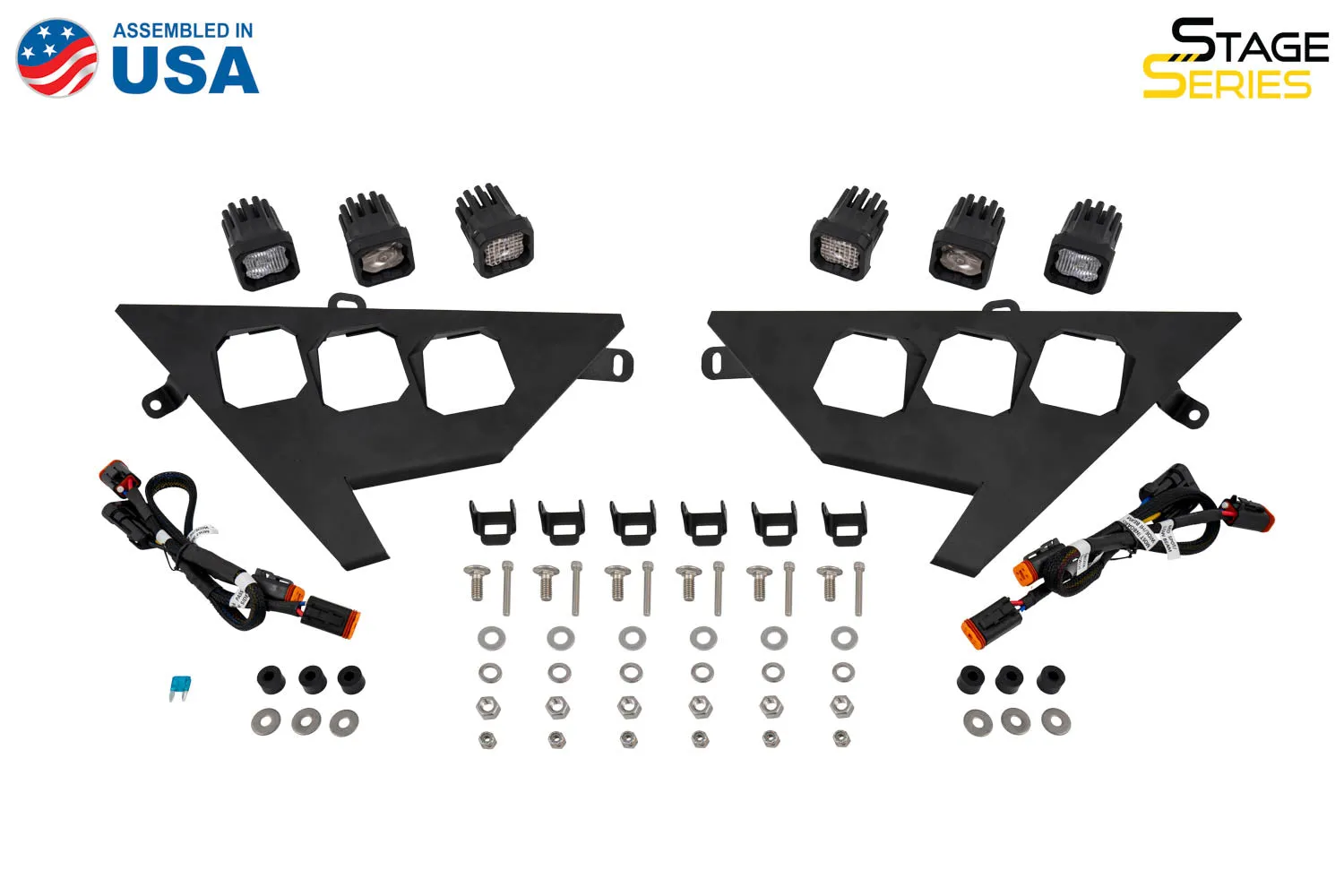 20-Present Polaris RZR C1 Headlamp Kit, Pro White ABL (Pair) Diode Dynamics