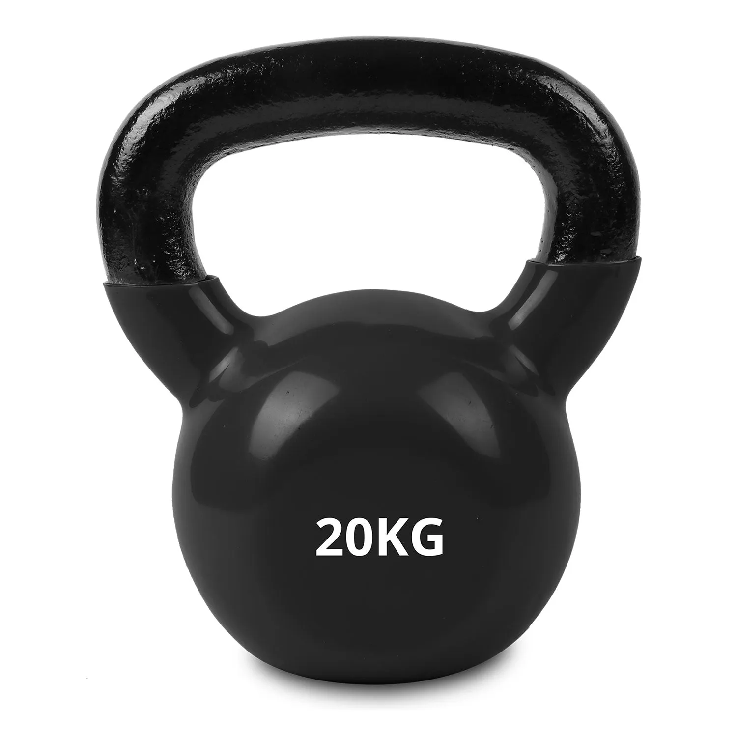 20kg Vinyl-Dipped Kettlebell - Total Body Strength