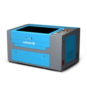 50W CO2 Laser Engraving Machine & Cutter with 500x300mm Engraving Area | Turbo-535