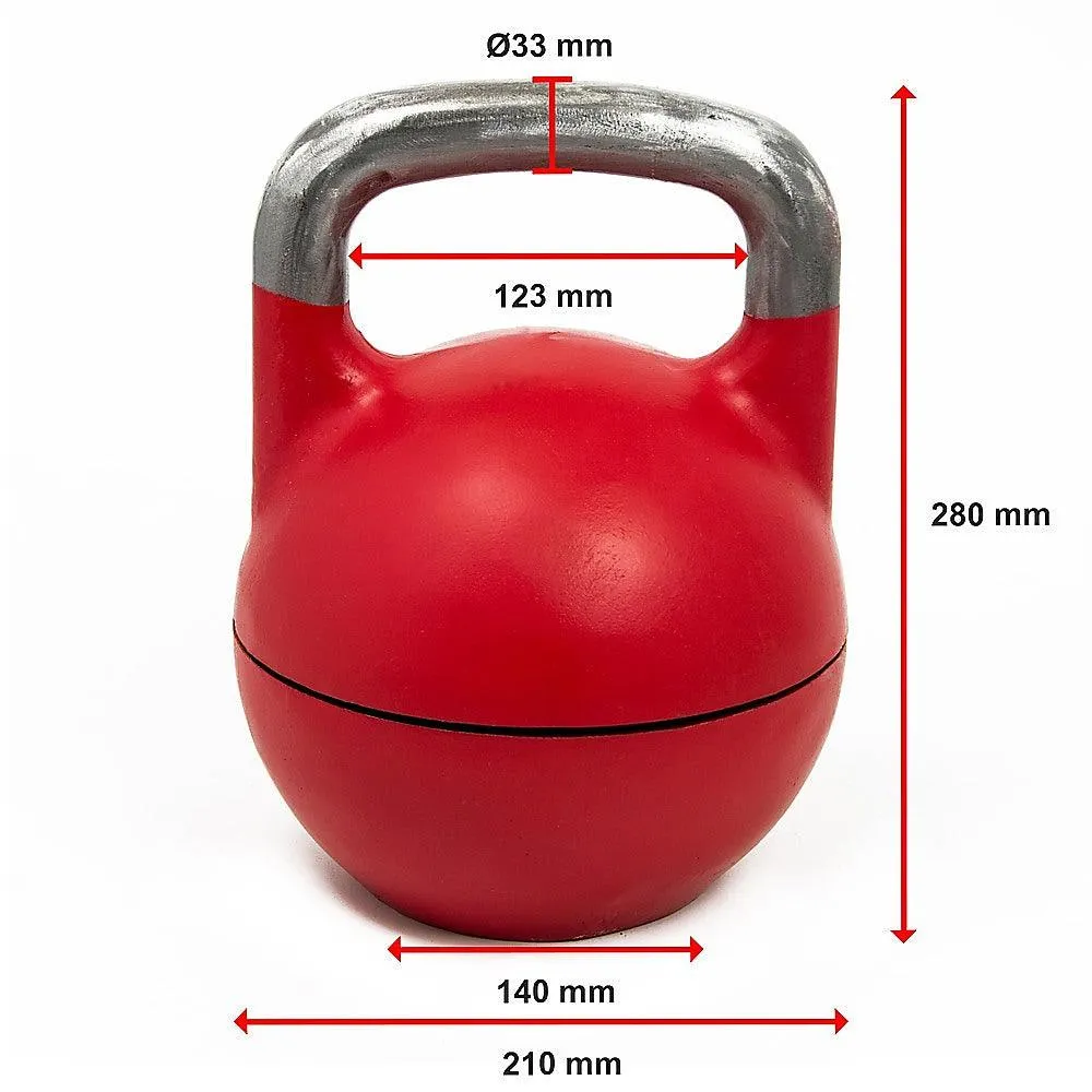 Adjustable 32KG Kettlebell Weight Set Home Gym