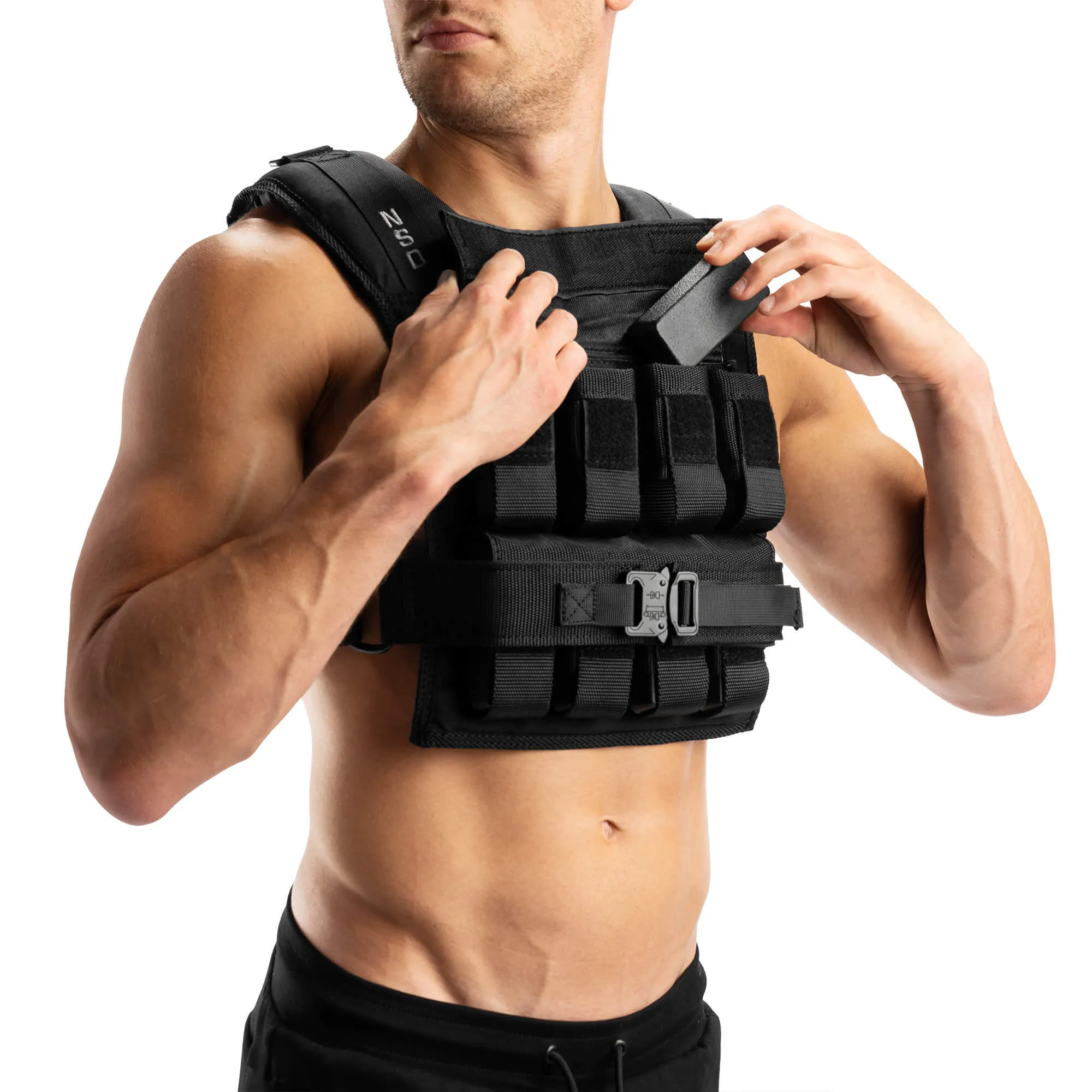 Alpha 1 Weighted Vest - Black