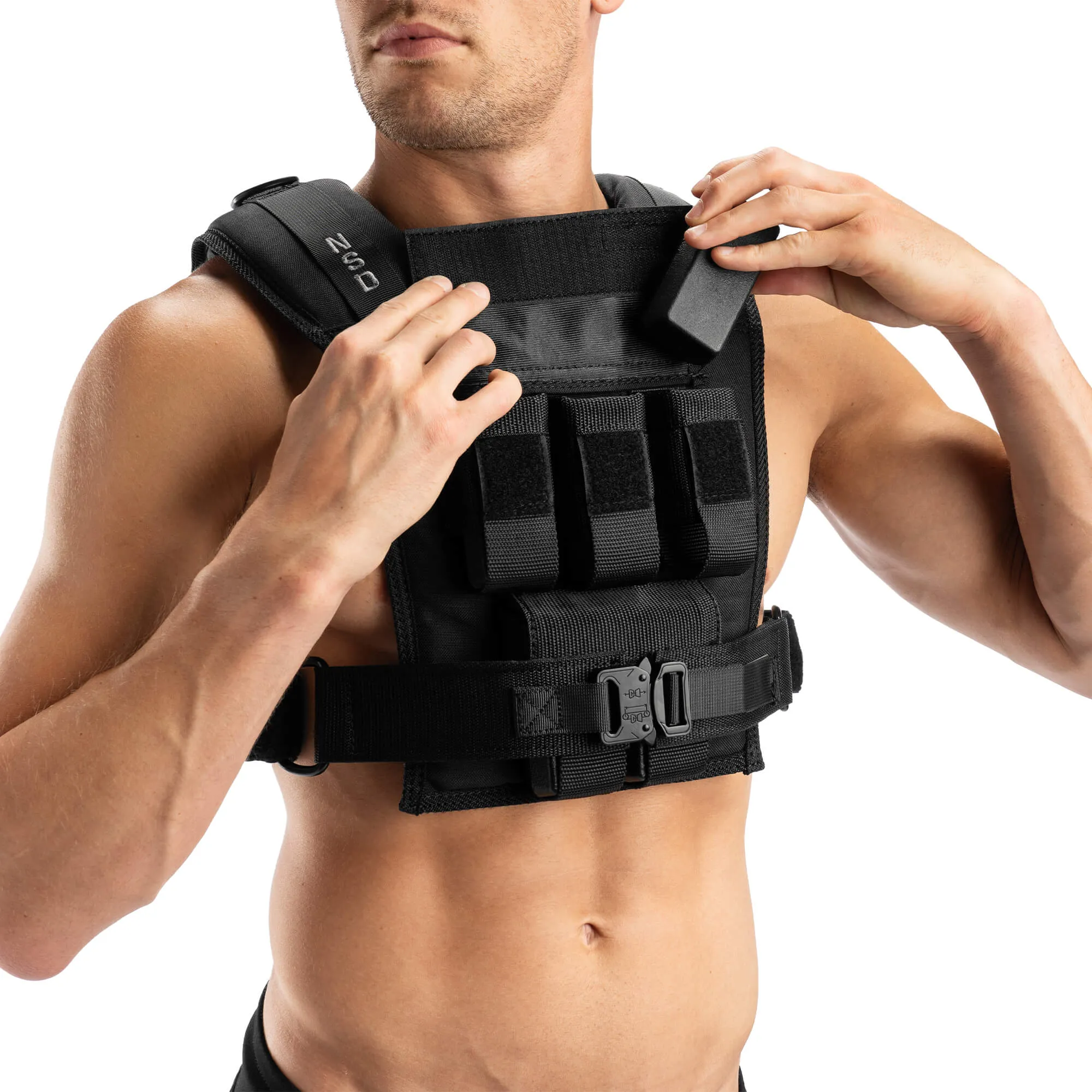 Alpha 1 Weighted Vest - Black