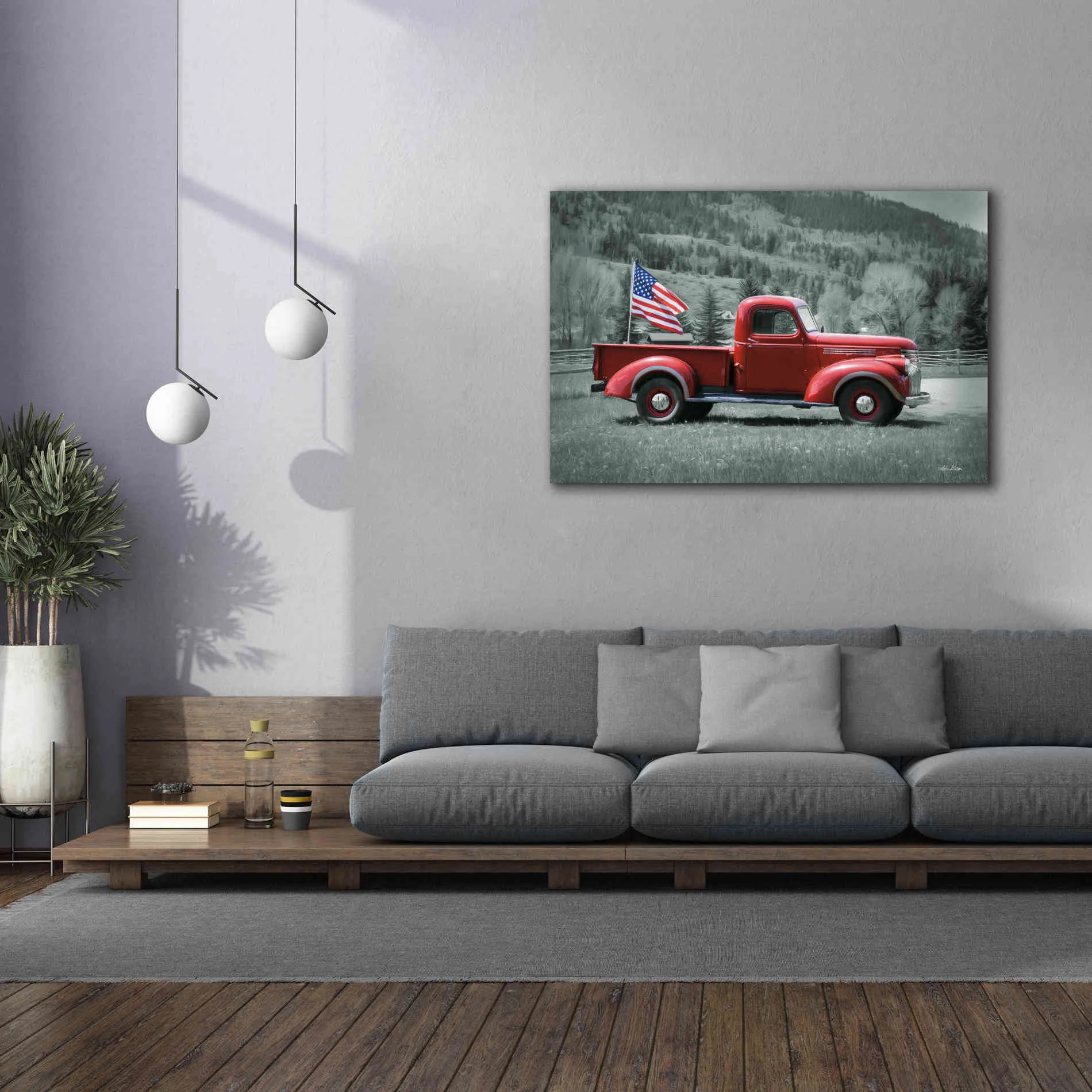 'American Made I' by Lori Deiter, Canvas Wall Art