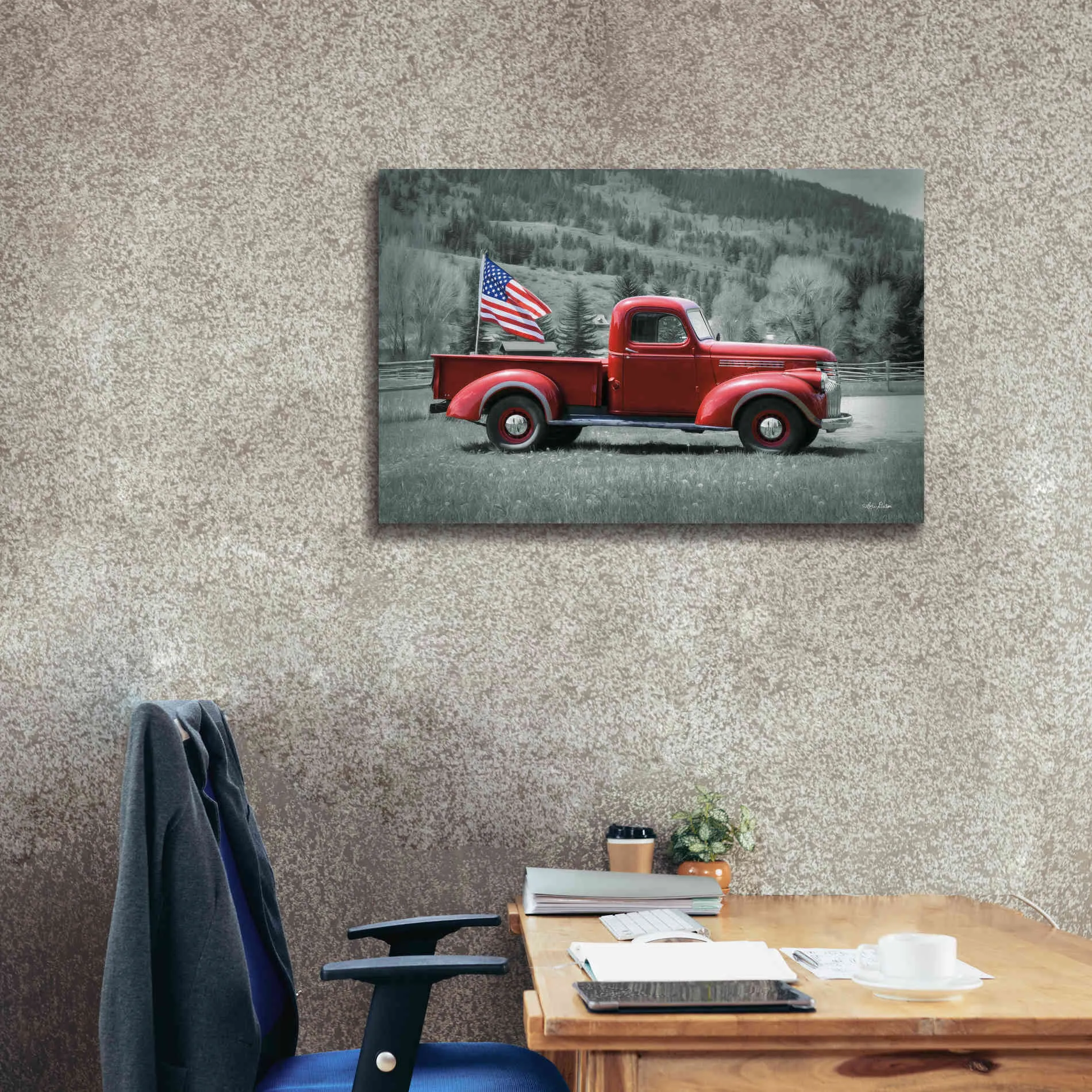 'American Made I' by Lori Deiter, Canvas Wall Art