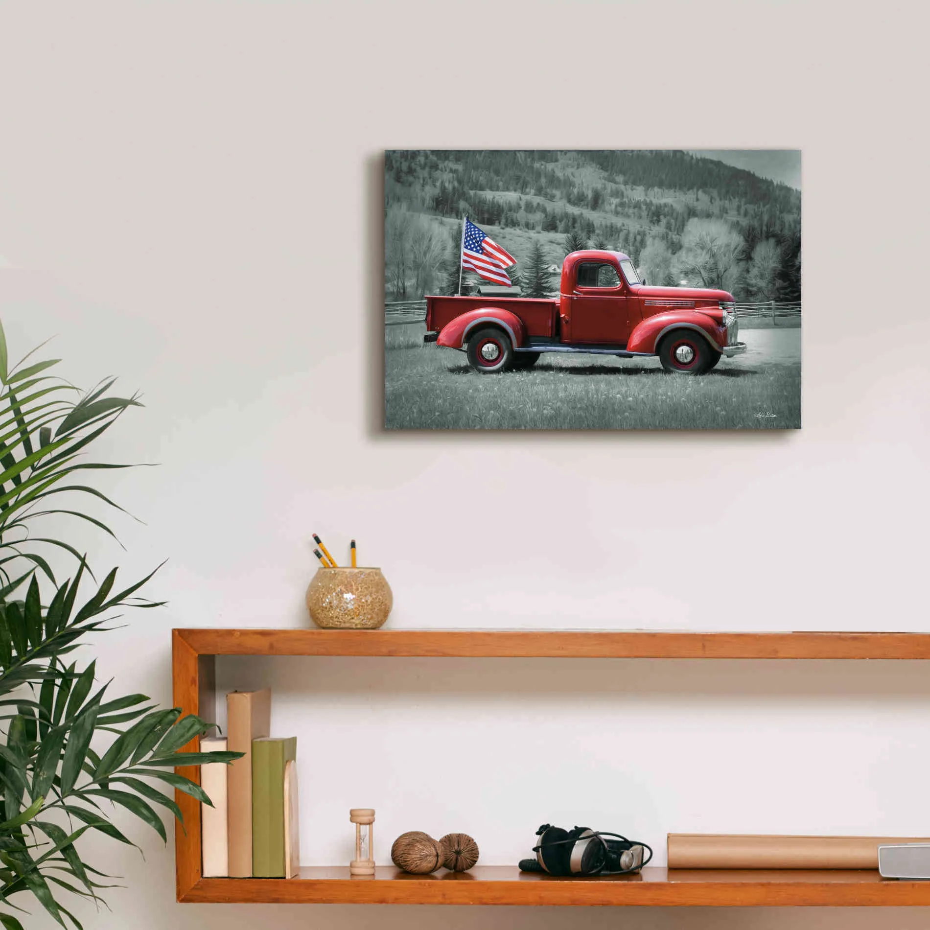 'American Made I' by Lori Deiter, Canvas Wall Art