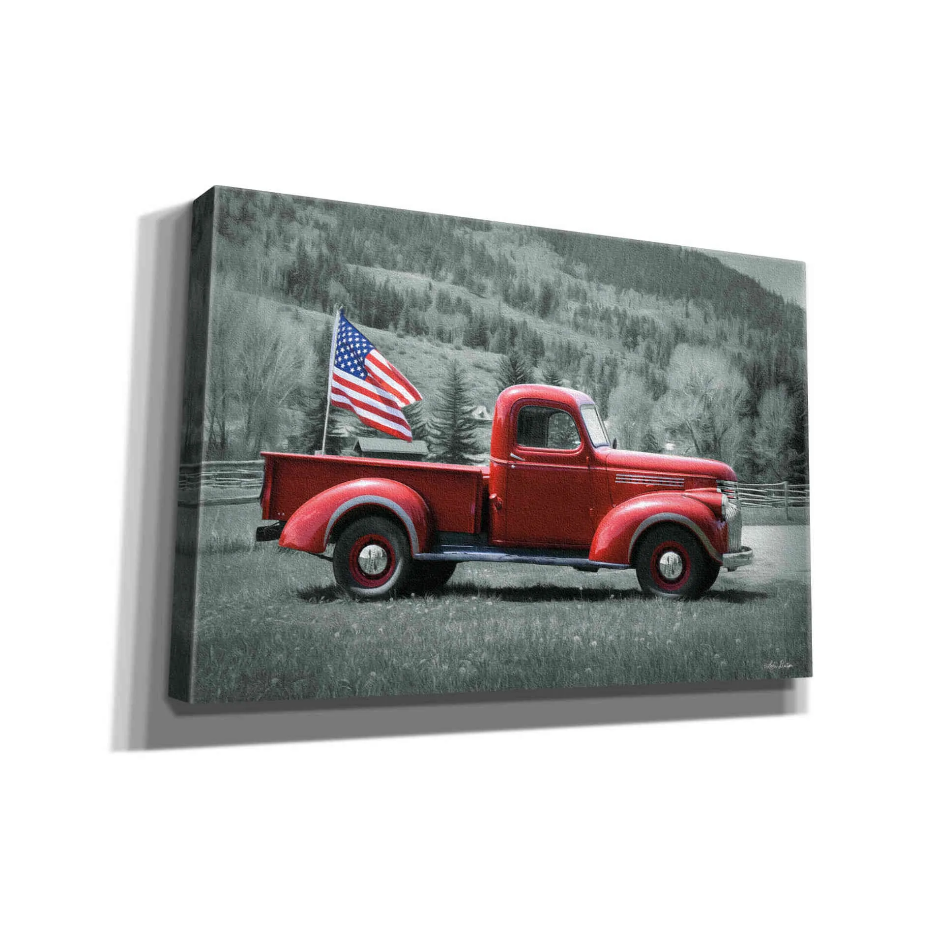 'American Made I' by Lori Deiter, Canvas Wall Art