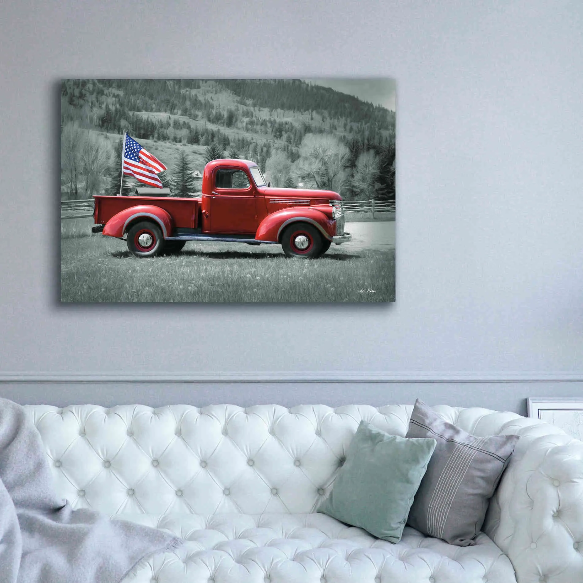 'American Made I' by Lori Deiter, Canvas Wall Art