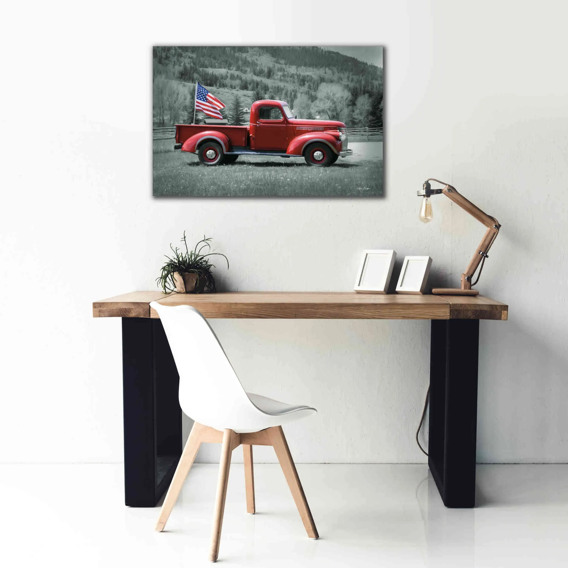 'American Made I' by Lori Deiter, Canvas Wall Art