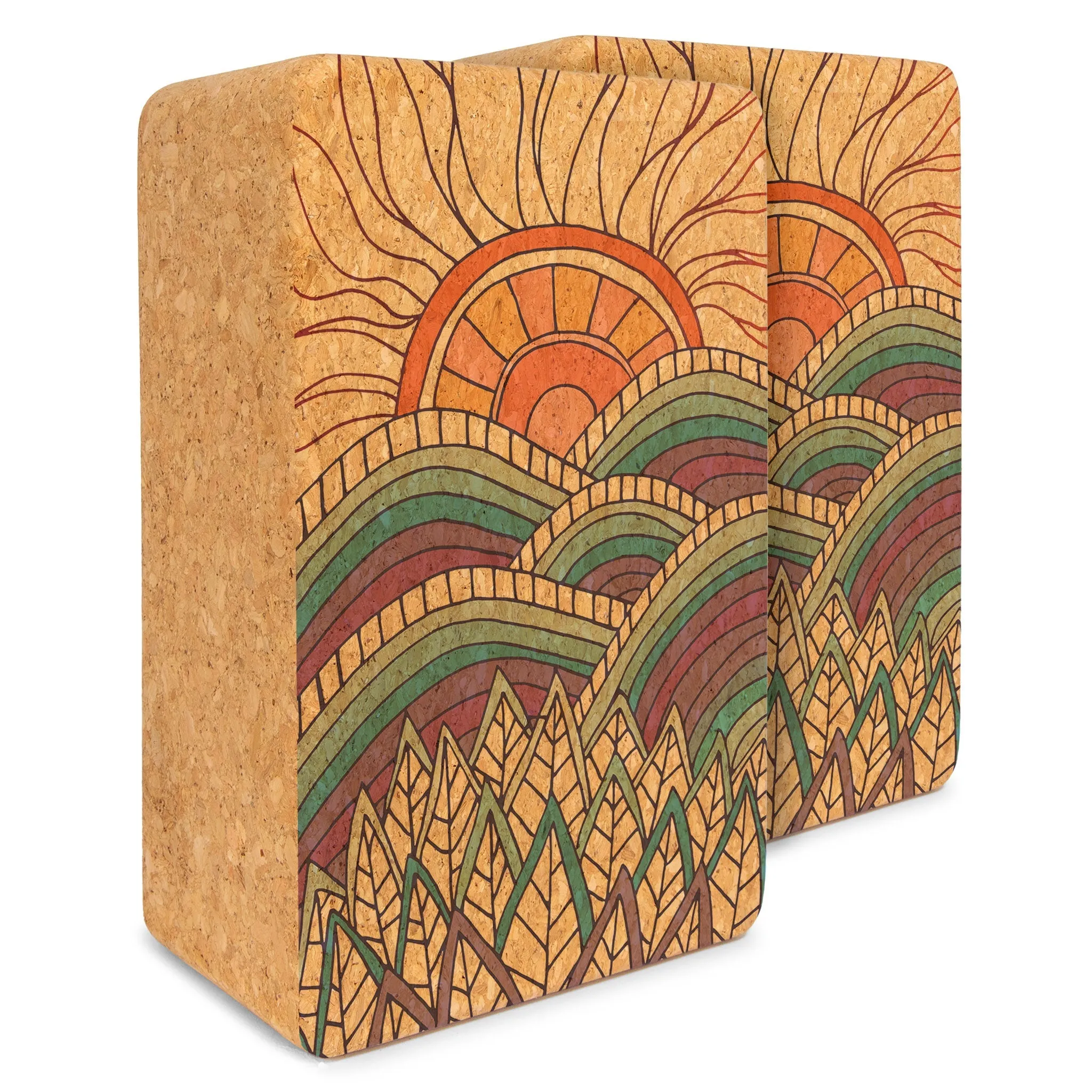 Artist Cork Yoga Block Set