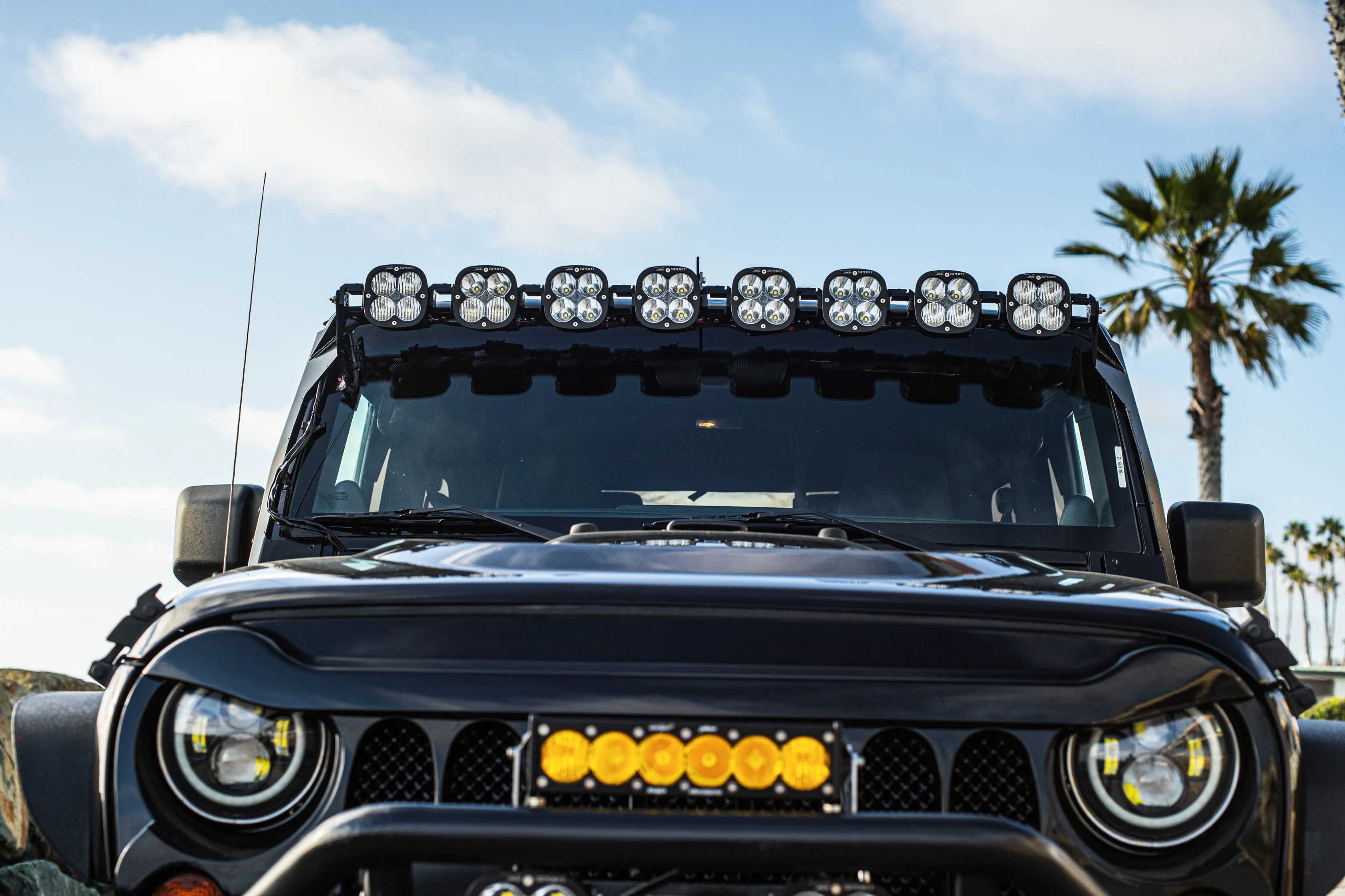 Baja Designs - XL Linkable Roof Bar Kit - Jeep JK