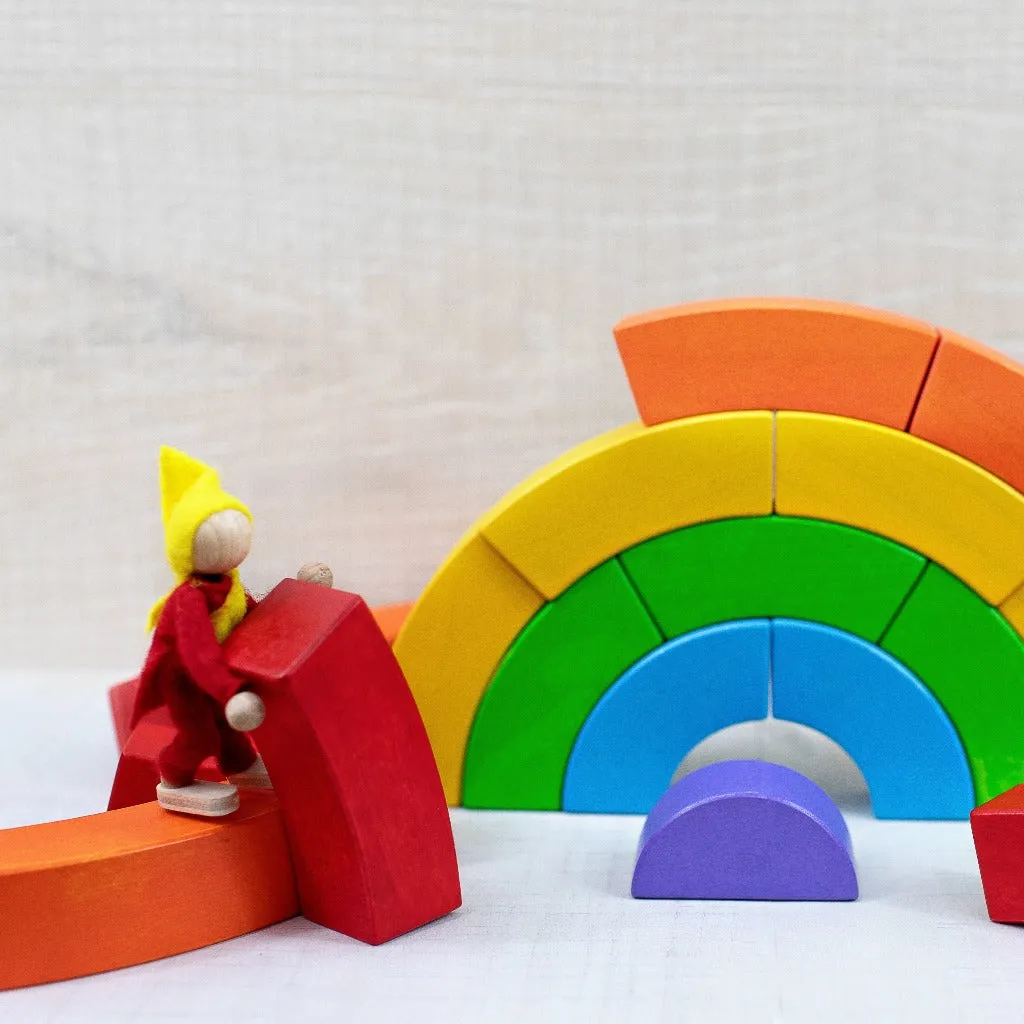 Bajo Vibrant Rainbow Blocks