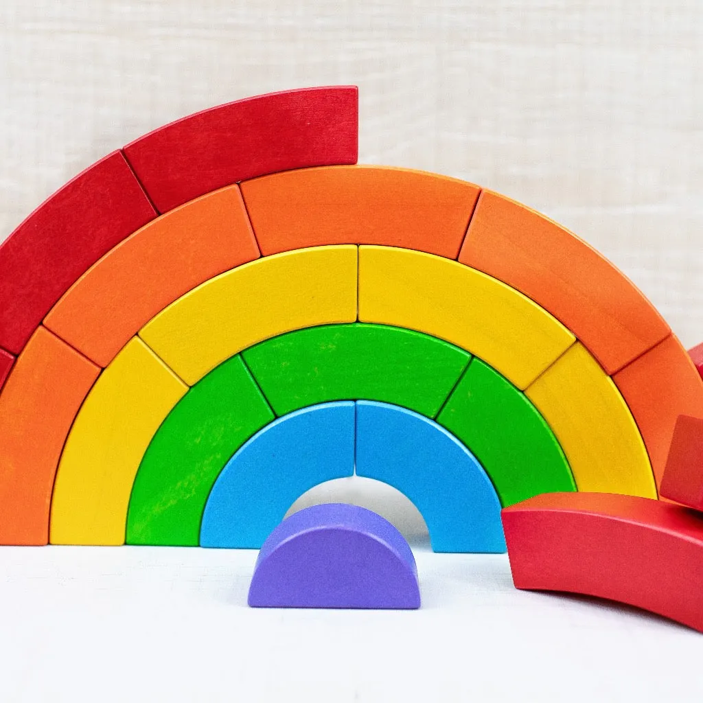 Bajo Vibrant Rainbow Blocks