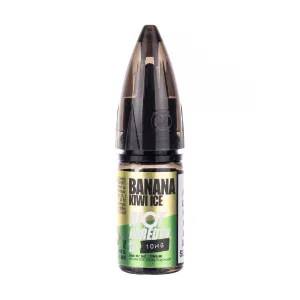 Banana Kiwi Ice Nic Salt E-Liquid by Riot Squad Bar Edtn