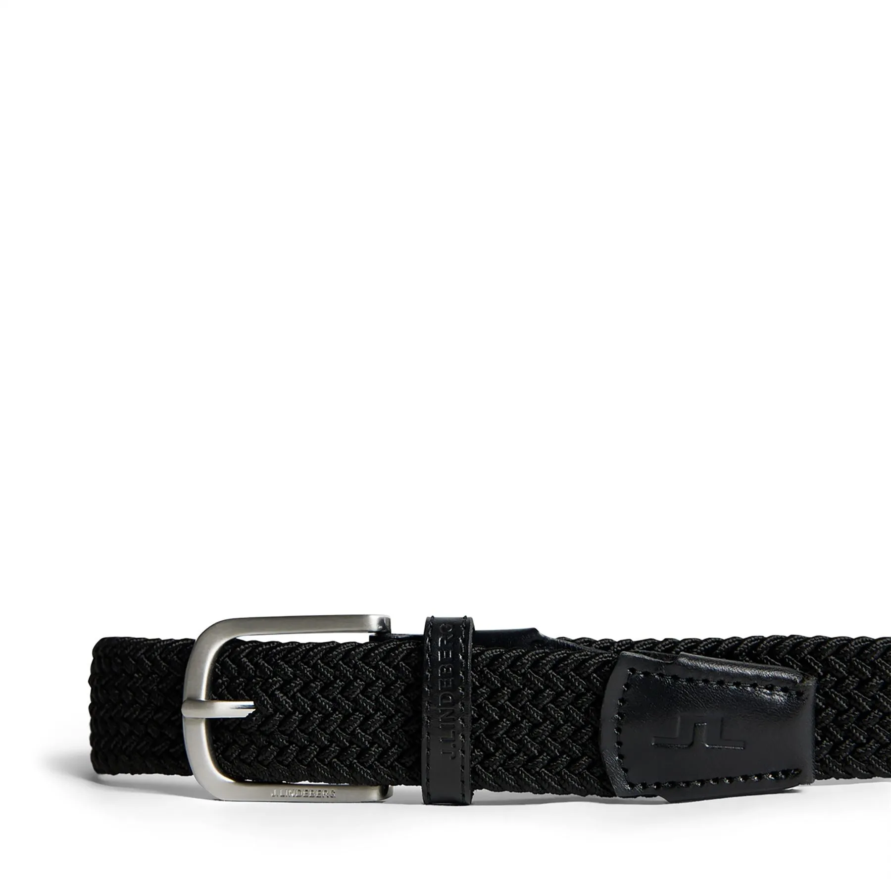 Bernhard Braided Elastic Belt Black - AW24