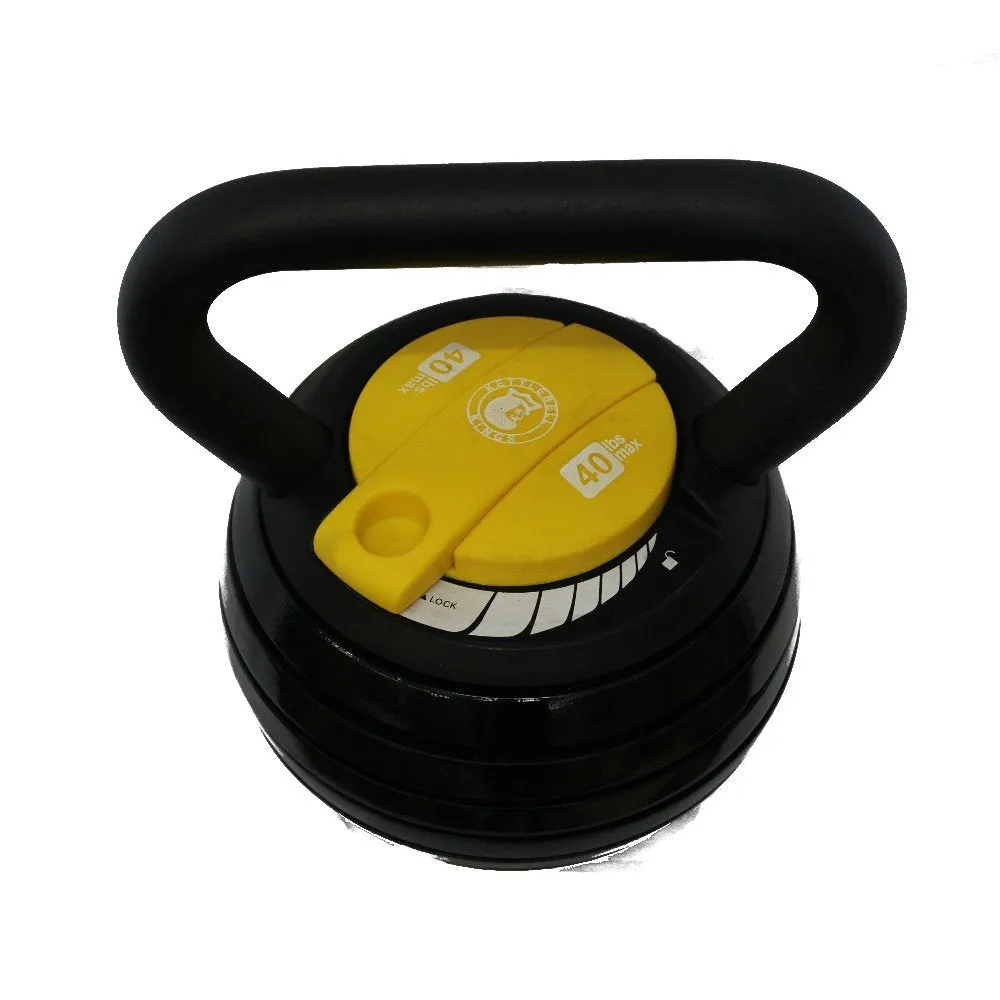 Black Adjustable Kettlebell Weights Kettlebell Set Kettlebells