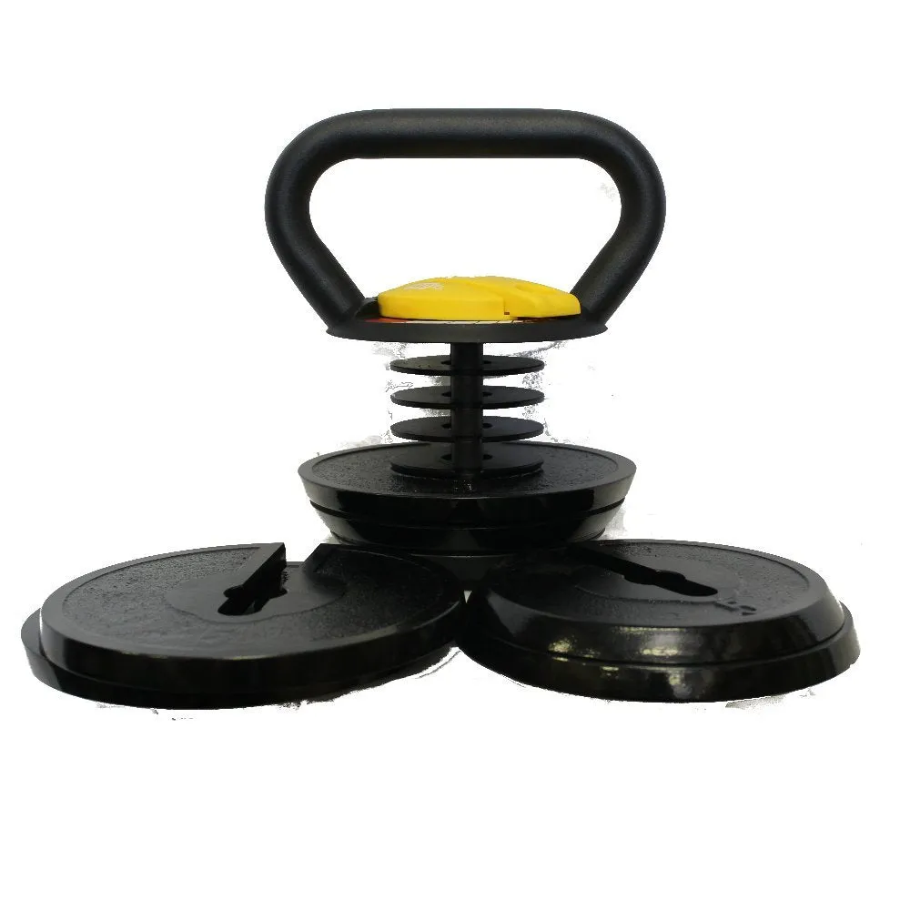 Black Adjustable Kettlebell Weights Kettlebell Set Kettlebells