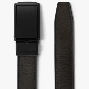 Black Full Grain Leather Belt