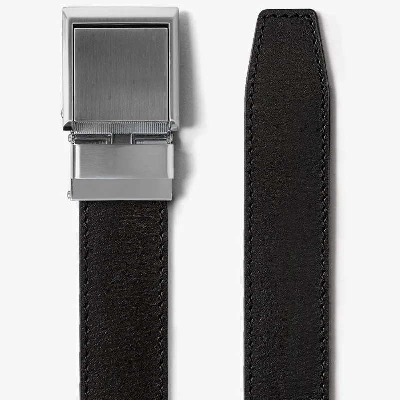 Black Full Grain Leather Belt