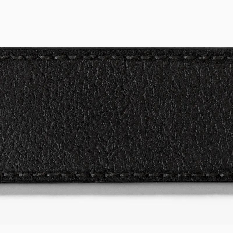 Black Full Grain Leather Belt