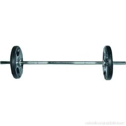 Body Maxx Weight Lifting Rod Barbell Size 5 Feet 28 MM Spring Locks