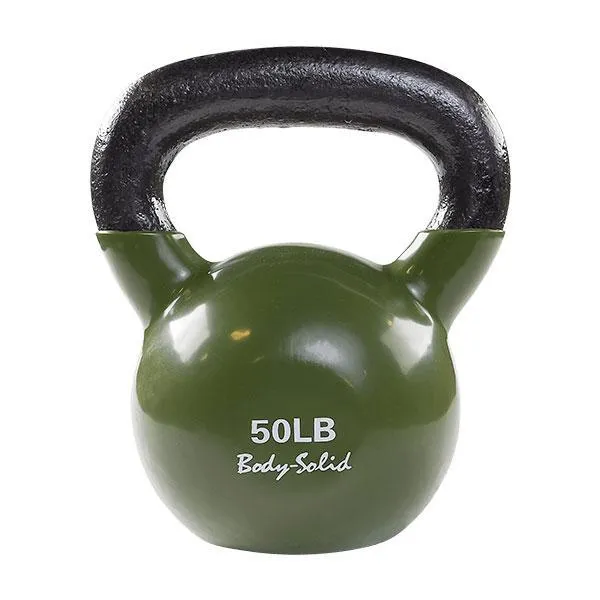 Body Solid Color coded, vinyl dipped Kettlebells - lbs