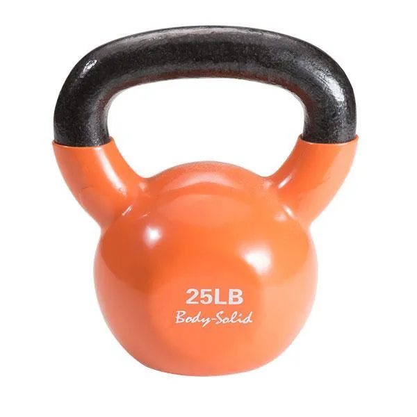 Body Solid Color coded, vinyl dipped Kettlebells - lbs