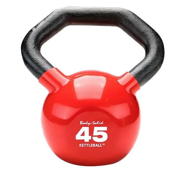 Body Solid Kettlebells with Ergonomic Handles - lbs