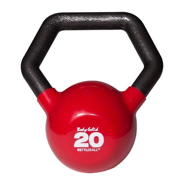 Body Solid Kettlebells with Ergonomic Handles - lbs