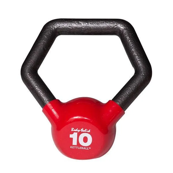 Body Solid Kettlebells with Ergonomic Handles - lbs