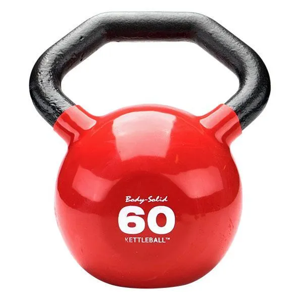 Body Solid Kettlebells with Ergonomic Handles - lbs