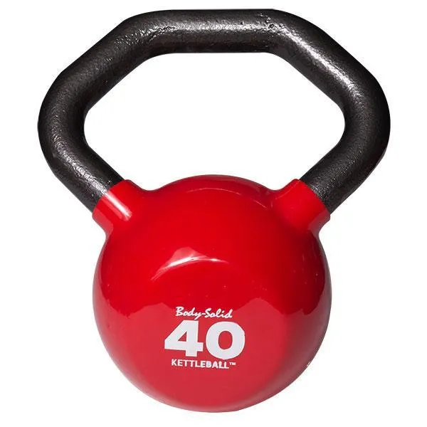 Body Solid Kettlebells with Ergonomic Handles - lbs