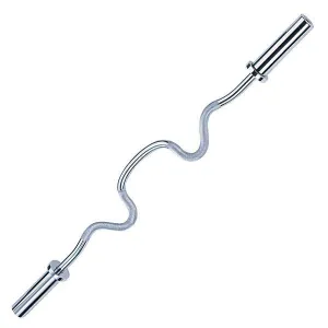 Body Solid Super Curl Bar - Chrome