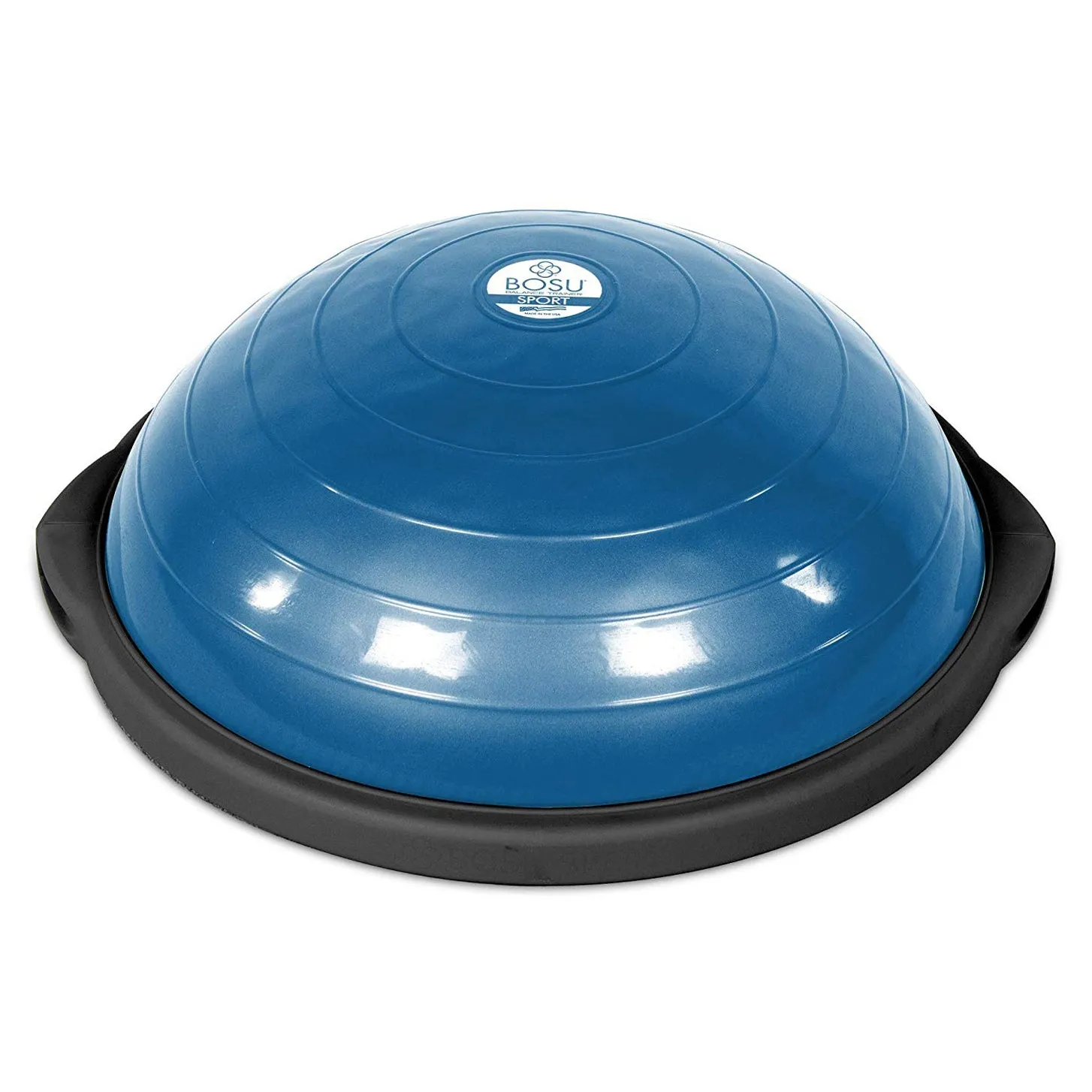 Bosu 50-Centimeter Non-Slip Travel-Size Home Gym Workout Balance Trainer, Blue