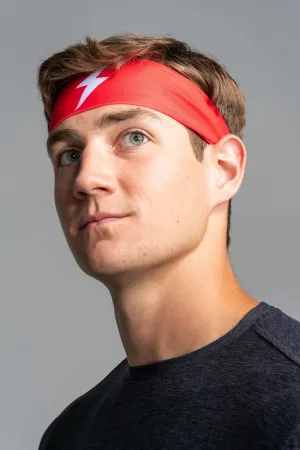 BRUCE BOLT Performance Headband - RED