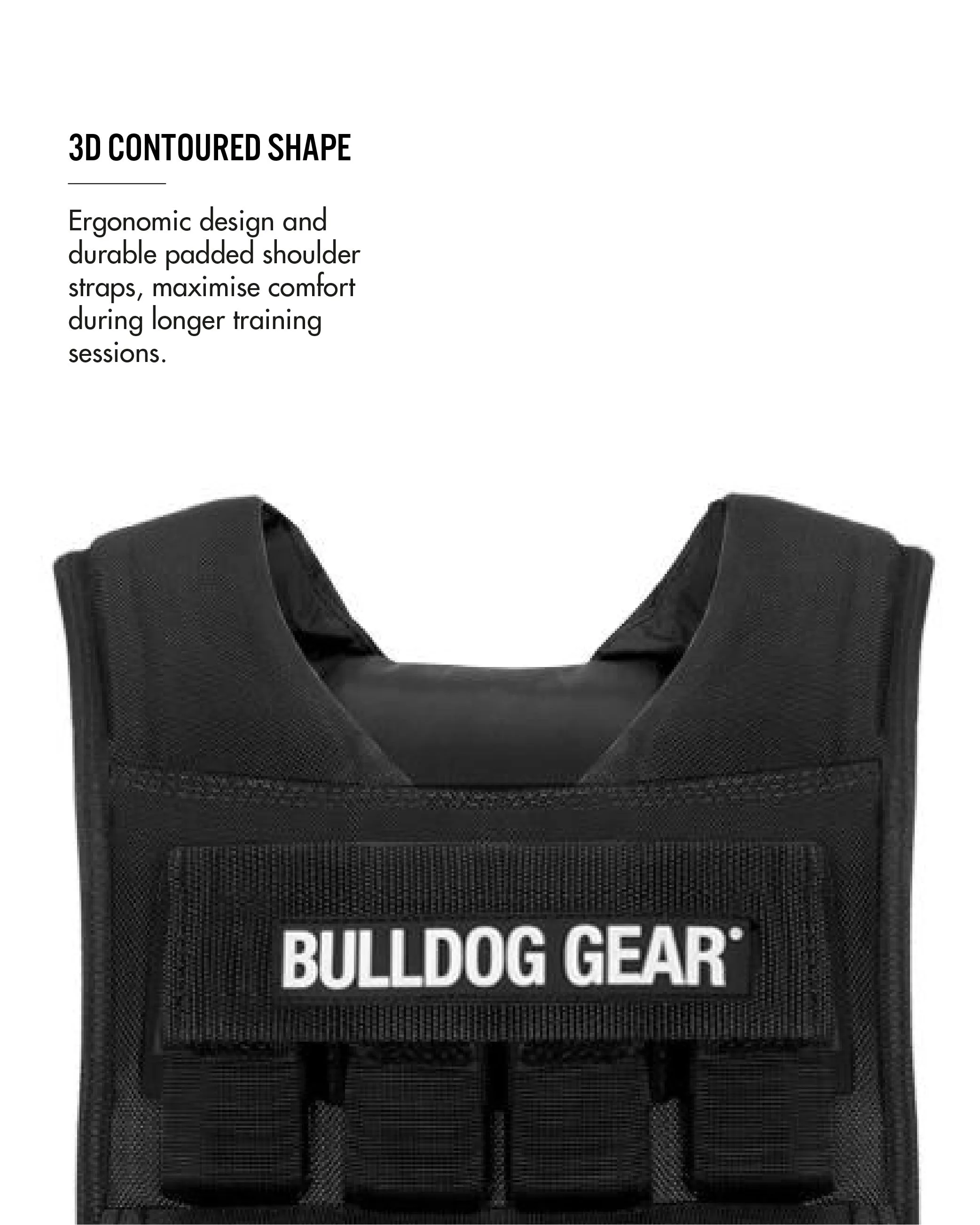 Bulldog Gear - 20kg Adjustable Weight Vest