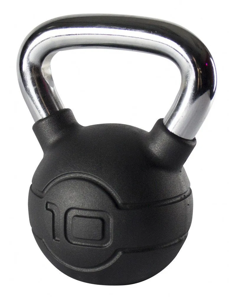 Chrome/Rubber Kettlebells - Available 4kg to 24kg