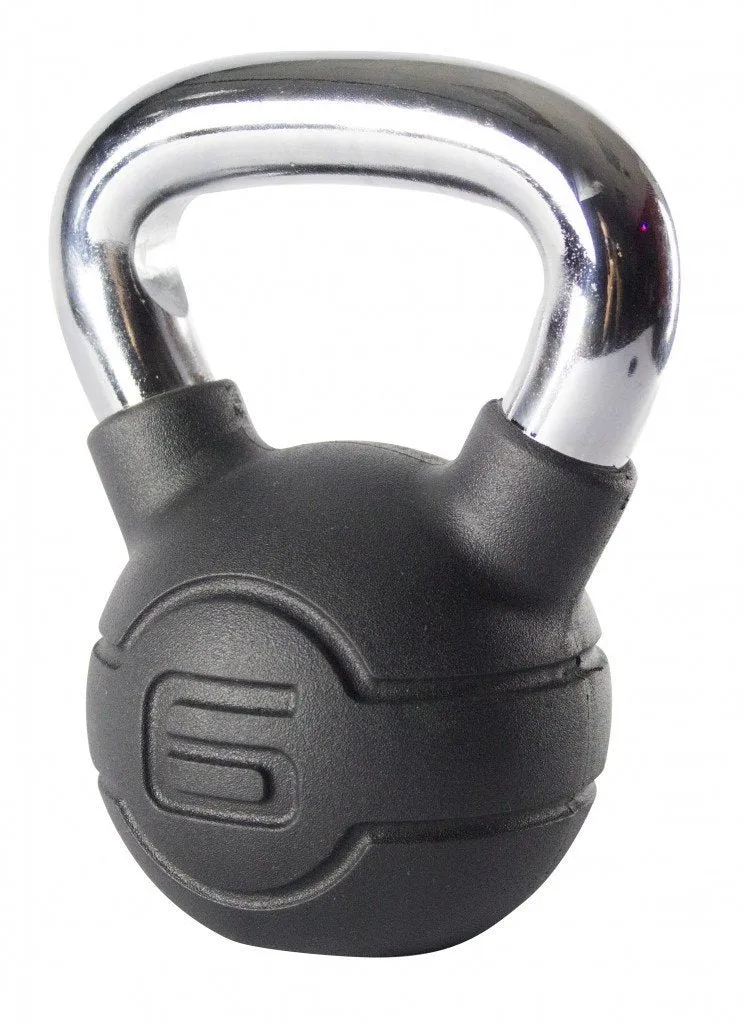 Chrome/Rubber Kettlebells - Available 4kg to 24kg