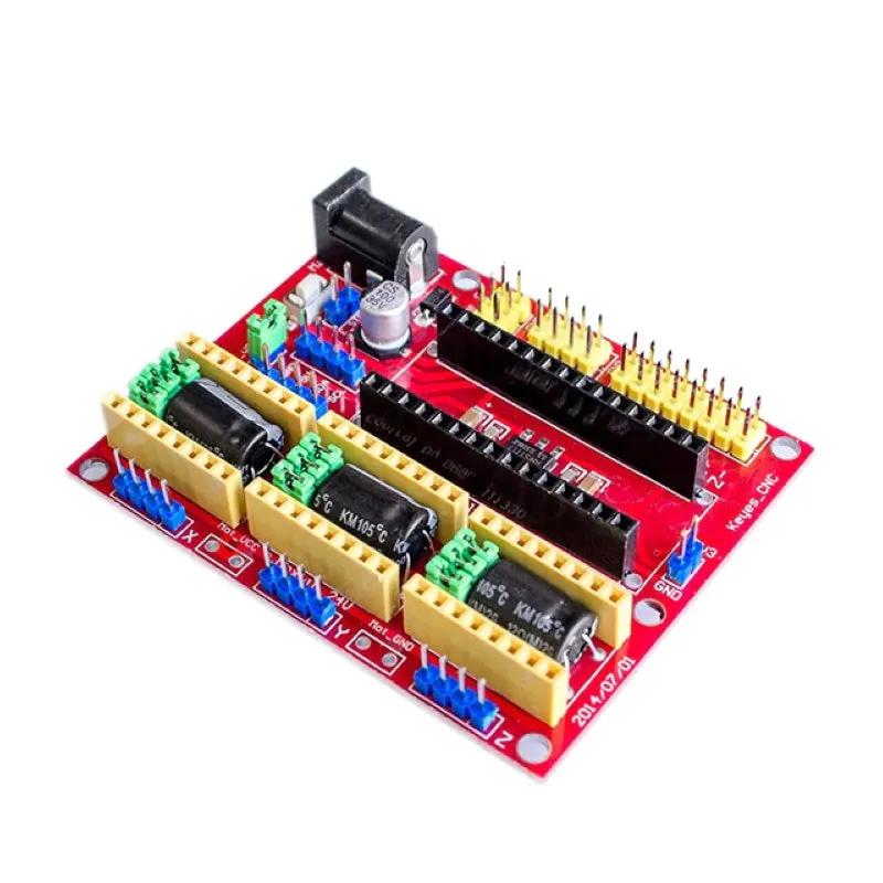 CNC Shield V4 3D Printer A4988 DRV8825 3-Axis Stepper Driver Board Arduino