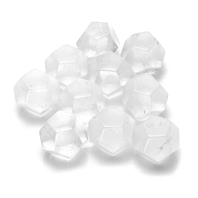 Crystal Platonic Solids Sacred Geometry Set | Jovivi