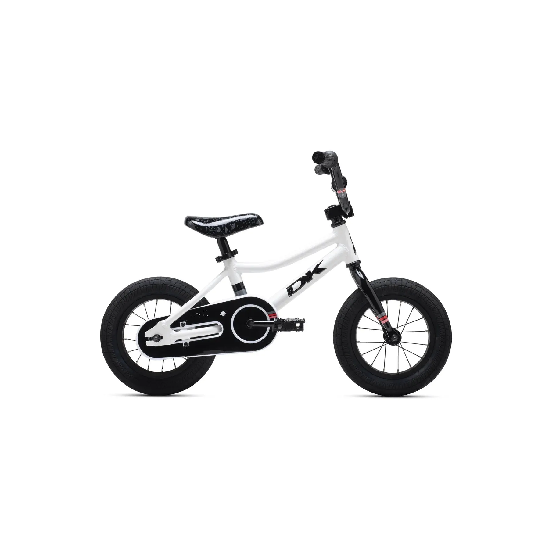 DK Devo 12" Kids Complete BMX Bike - White