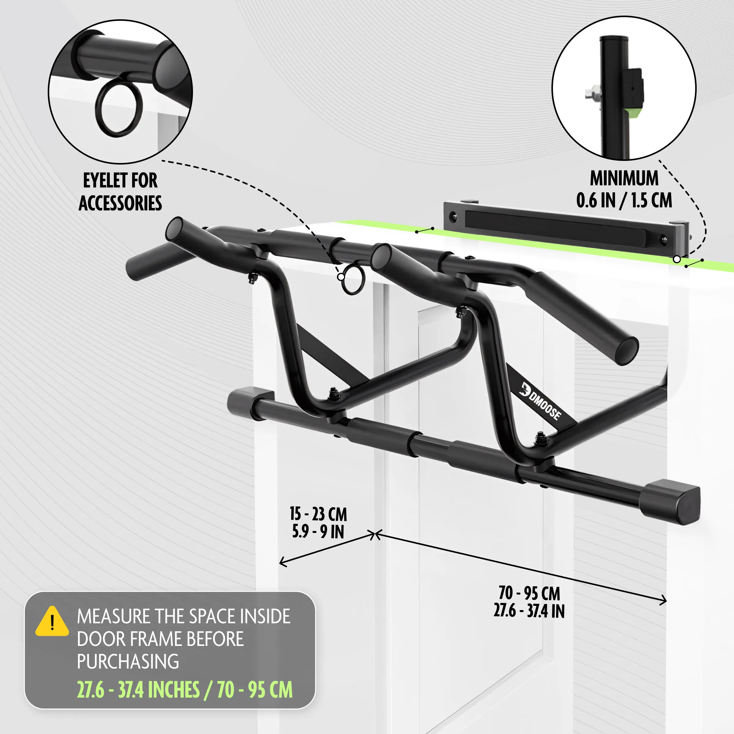 Doorway Pull Up Bar for Home Workouts