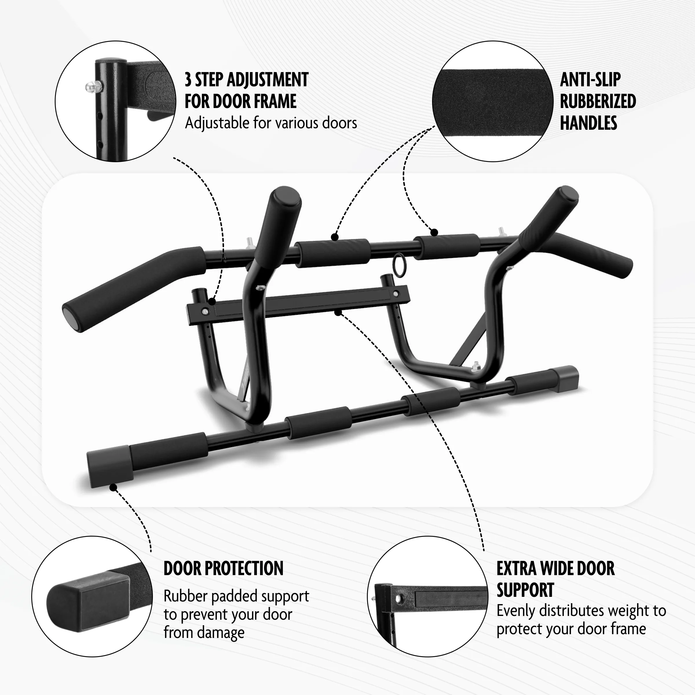 Doorway Pull Up Bar for Home Workouts