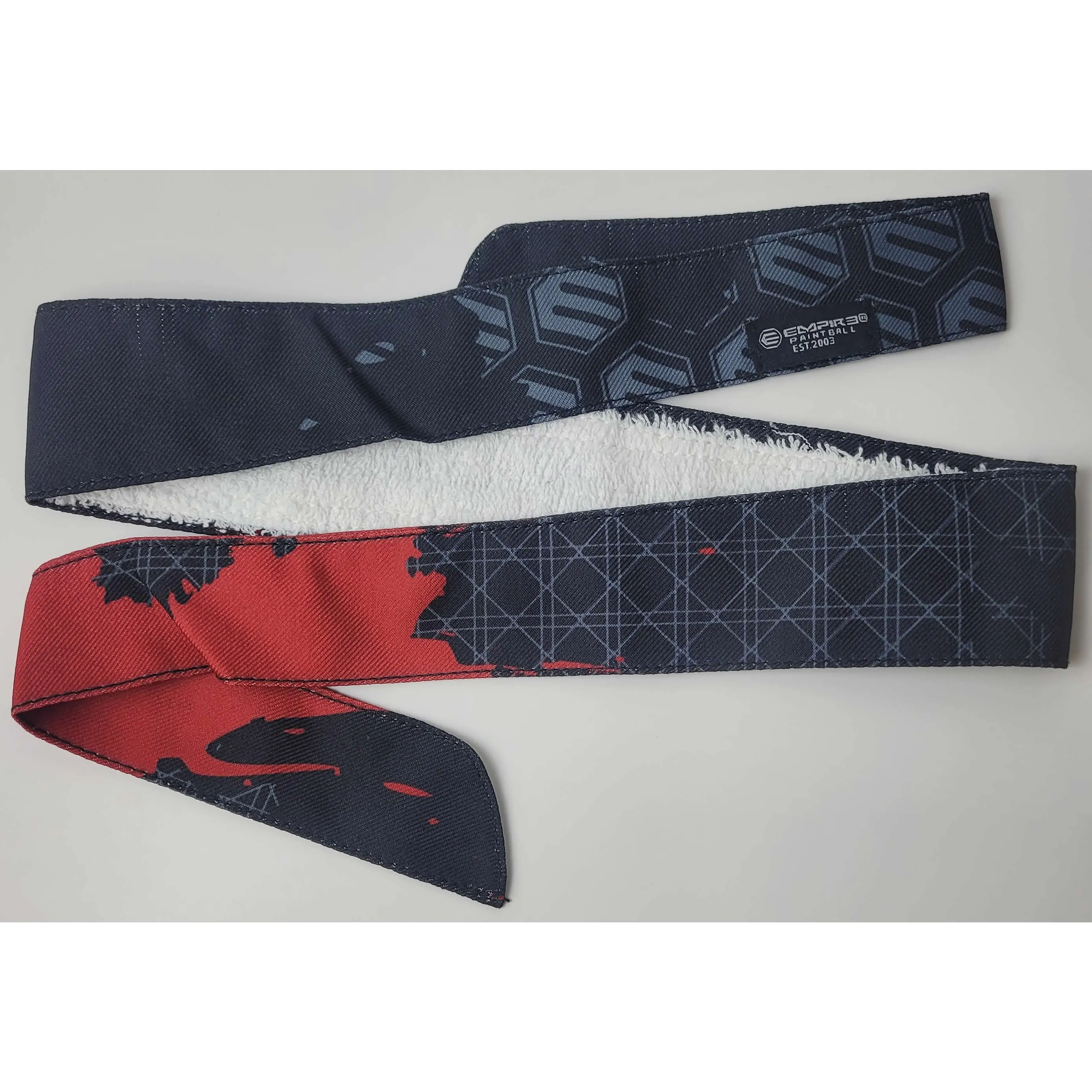 Empire Headband - Spring Collection - Black / Red