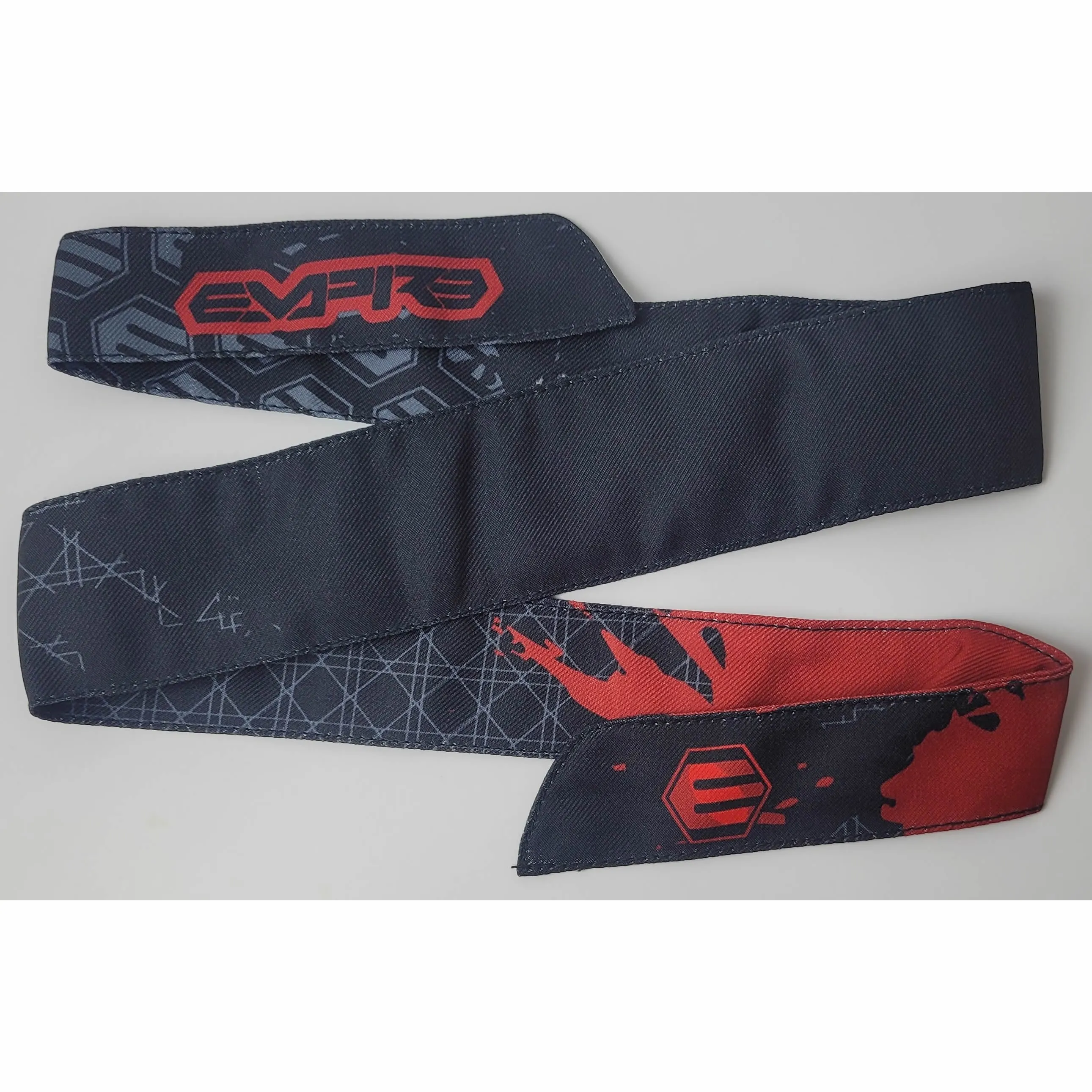 Empire Headband - Spring Collection - Black / Red