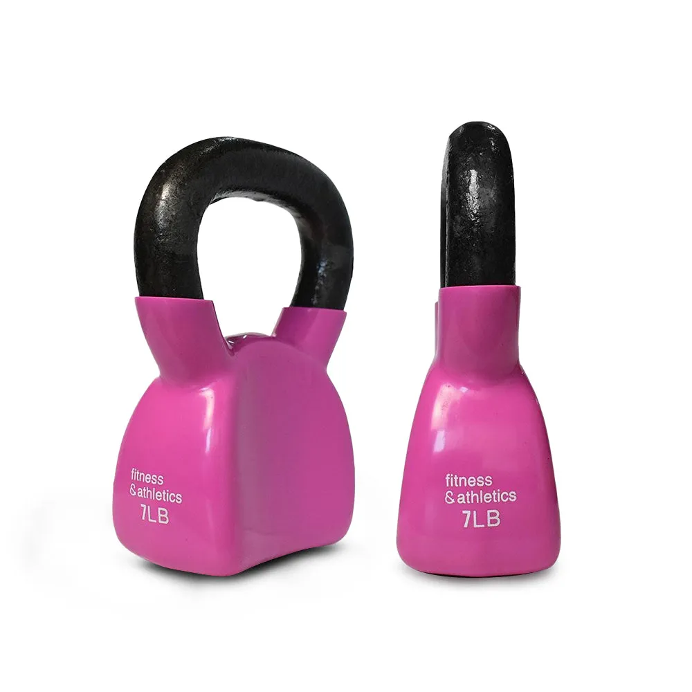 Fitness & Athletics Ergonomic Vinyl Coated Kettlebell