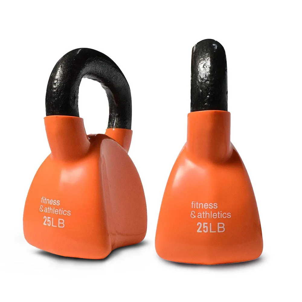 Fitness & Athletics Ergonomic Vinyl Coated Kettlebell