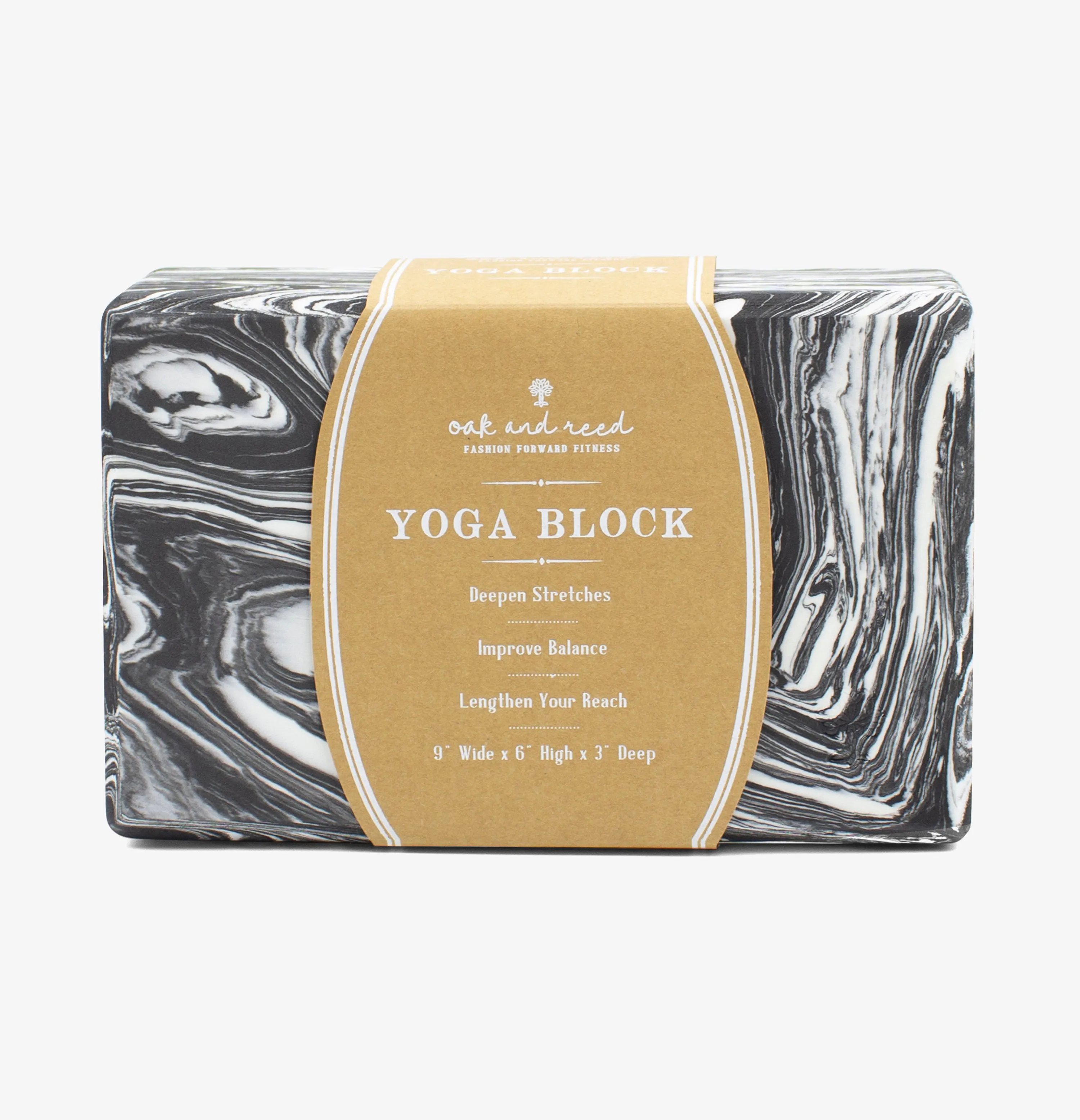 Form   Function Foam Marble Yoga Block