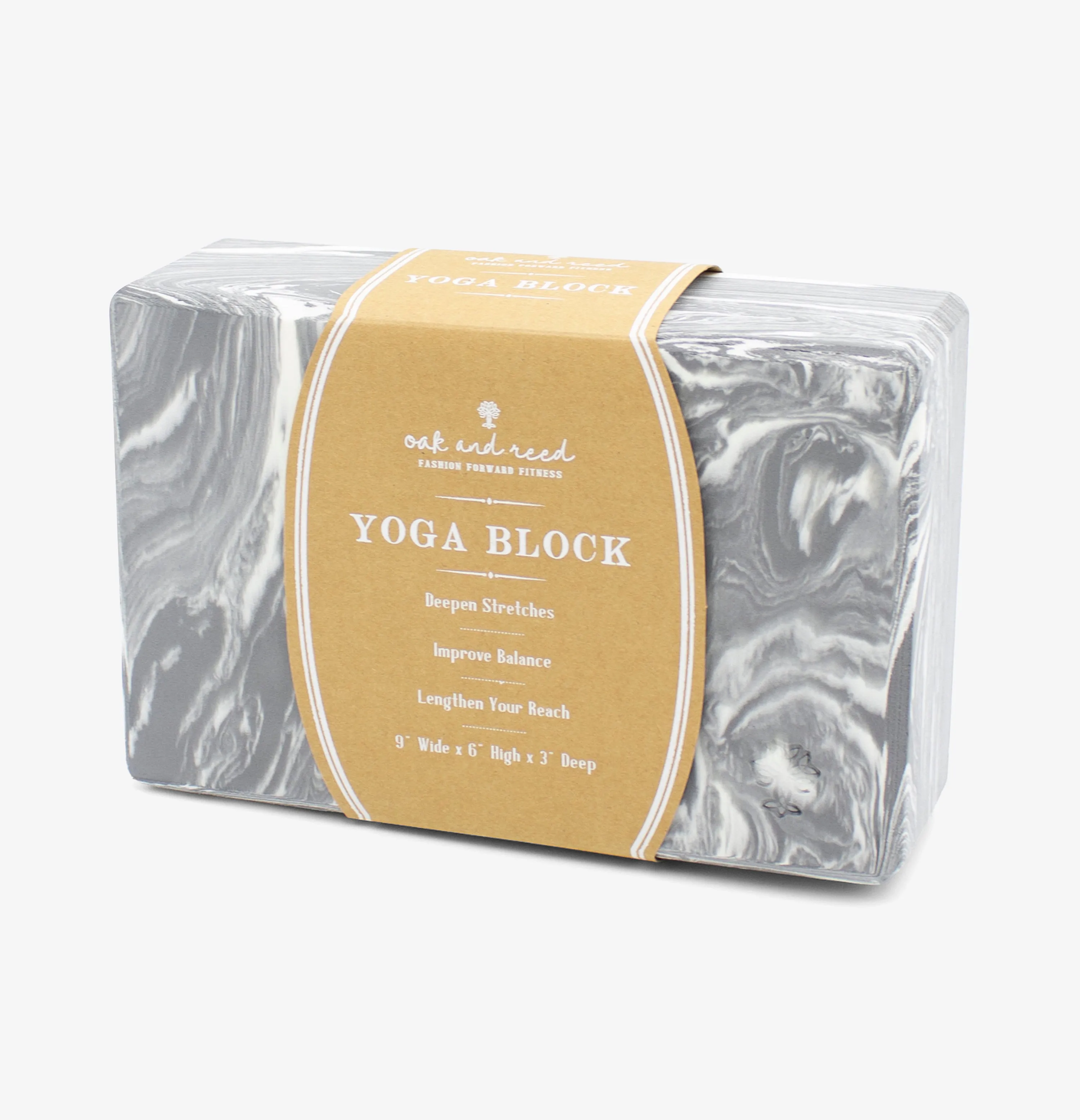 Form   Function Foam Marble Yoga Block