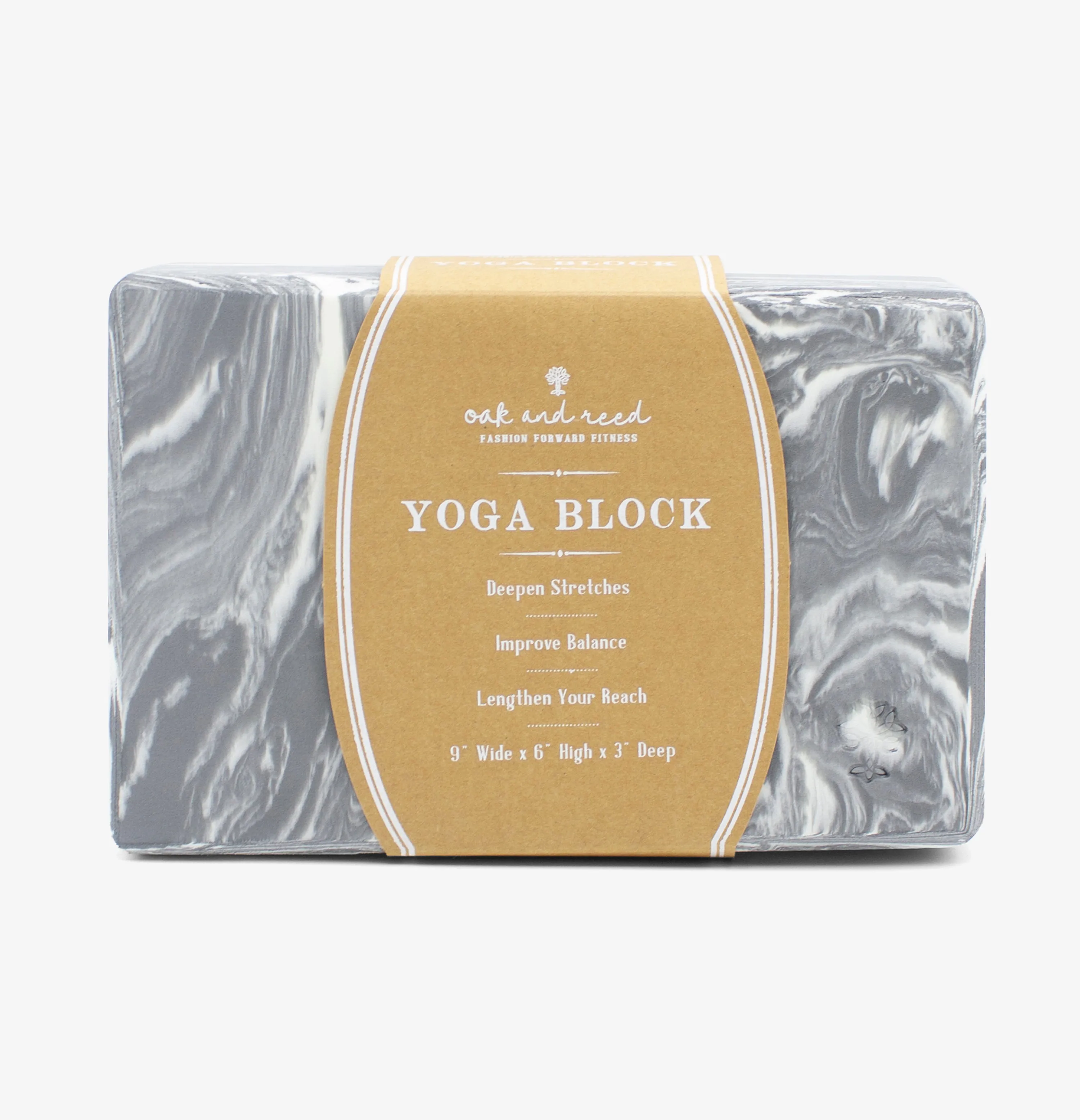 Form   Function Foam Marble Yoga Block